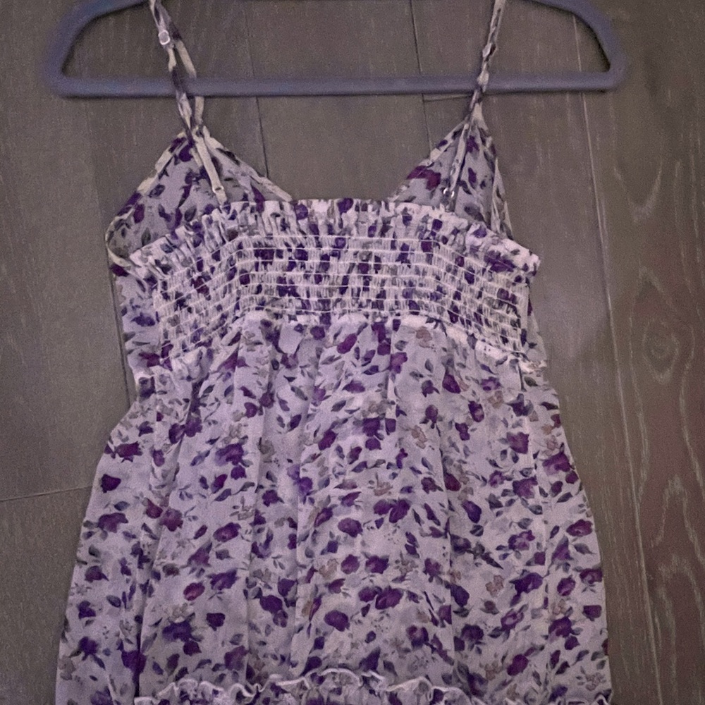 Express - Floral Ruffle Tank - Picture 7 of 10